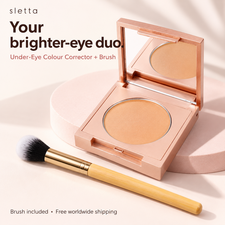 Under-Eye Colour Corrector + Brush